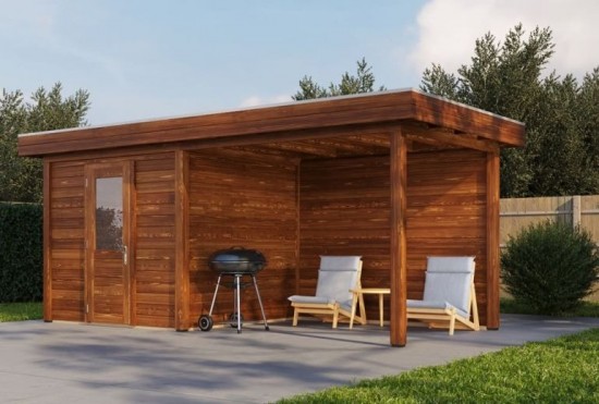 Blokhutvught250x250cm300cmoverkappingbruin2 0