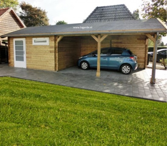 Lugarde carport zadeldack met berging 1 600x525