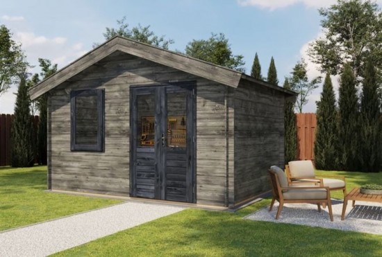 Lugardeselectblokhutbrummen400x300cmzwart