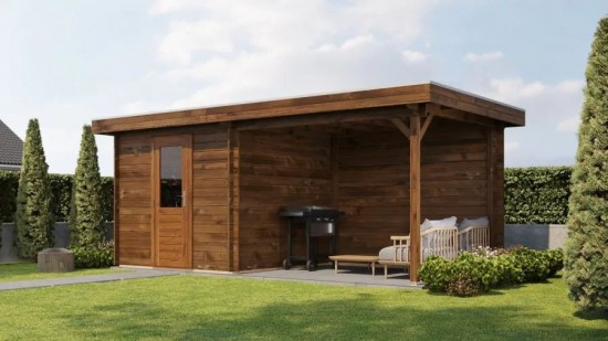 Sl282525r30121 lugardeselectlogcabin250x250cm300cm brownright 0