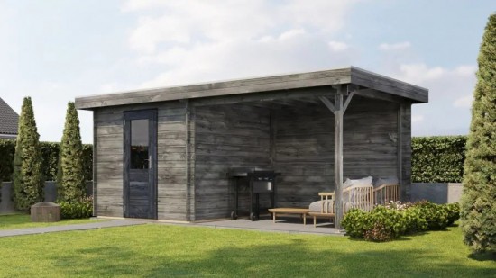 Sl282525r30122 lugardeselectlogcabin250x250cm300cm greyright 0