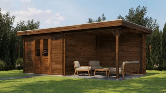 Sl283030r30121 lugardeselectlogcabin300x300cm300cm brown 28mmright