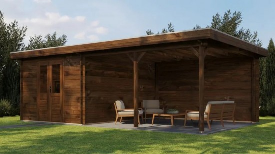 Sl283040r40121 lugardeselectlogcabin300x400cm400cm brown 28mmright 0