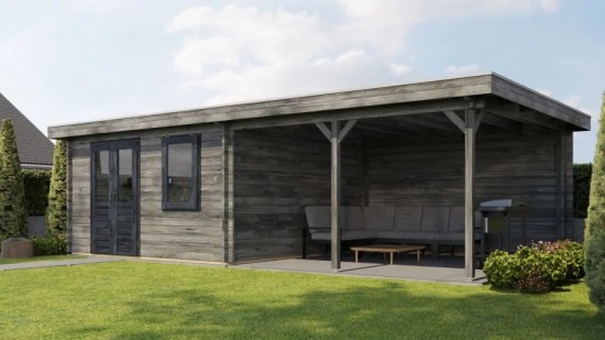 Sl444040r40122 lugardeselectlogcabin400x400cm400cm grey 44mmright 0