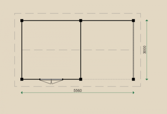 Tuinhuis psd10 600x411